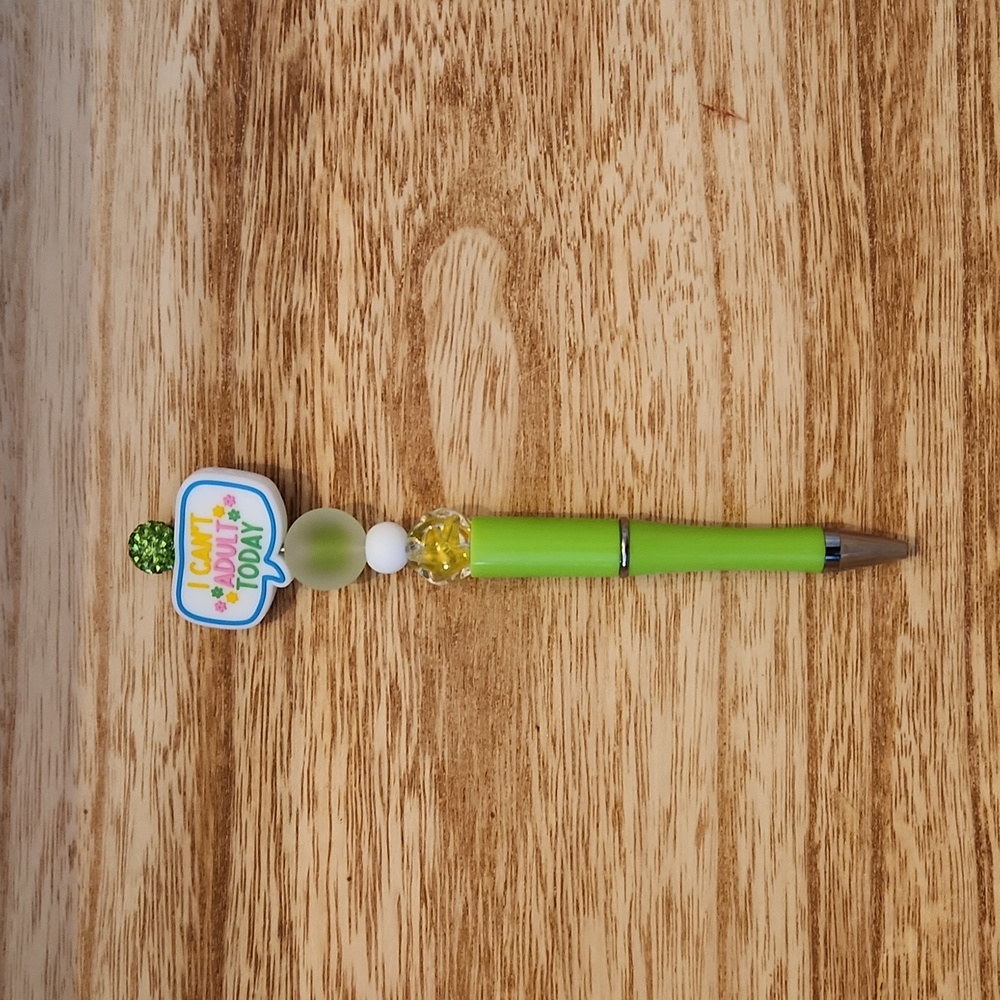 Beaded pen